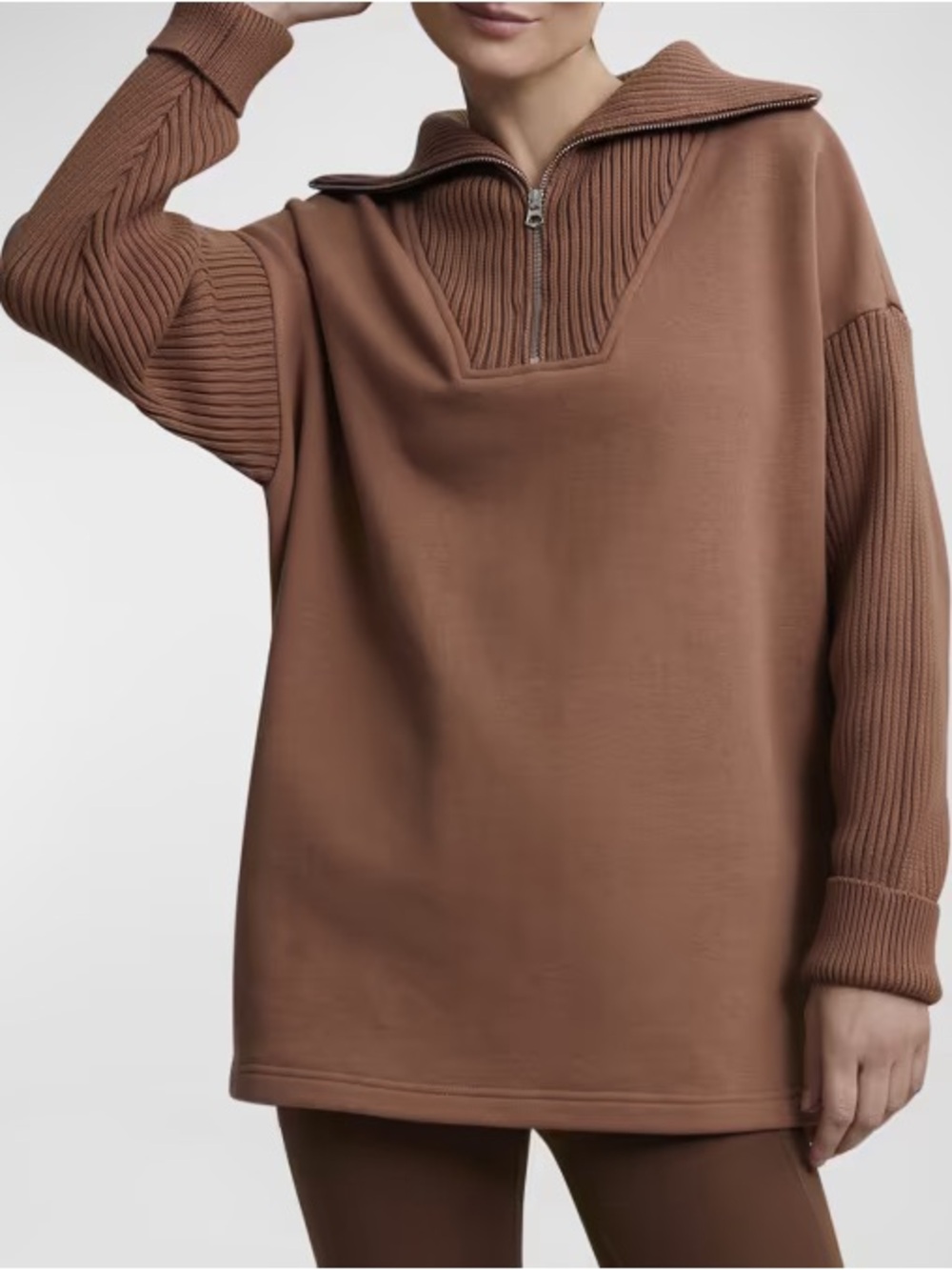 VARLEY Owen Half Zip Sweater